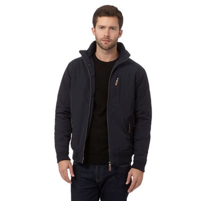 Maine New England Navy shower resistant jacket